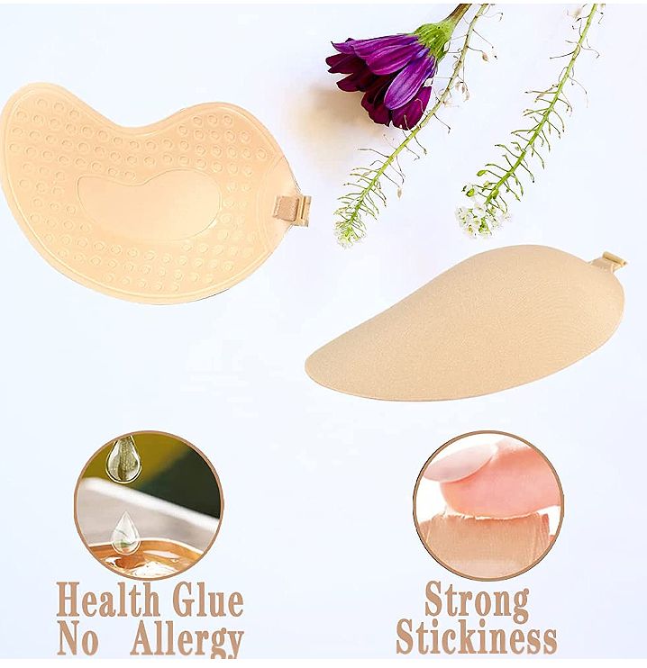 Woman Women Lady Ladies Silicone Invisible Backless Bra