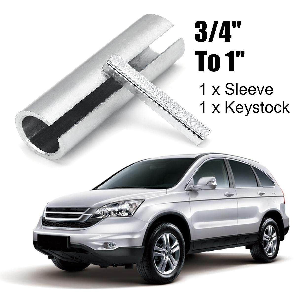 1pcs 3/4" To 1" W/Step Key Gas Engine Pulley Crank Shaft Sleeve Adapter Predator
