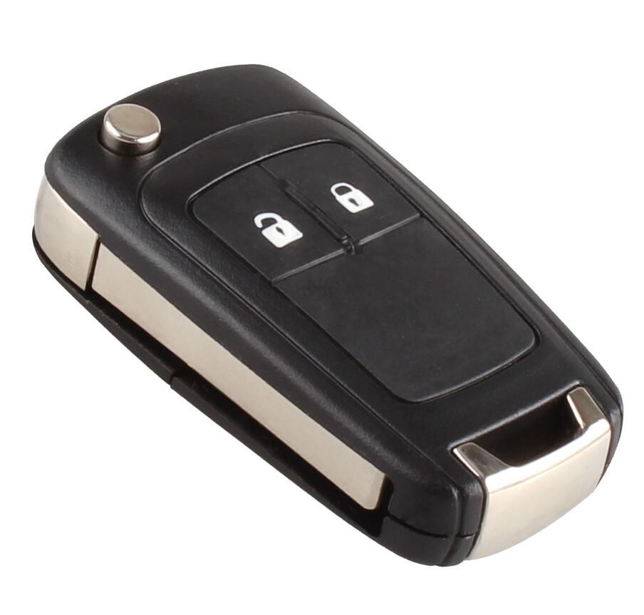 Plastic Universal Car Auto Key Fob Case Shell W/ Blank For OPEL