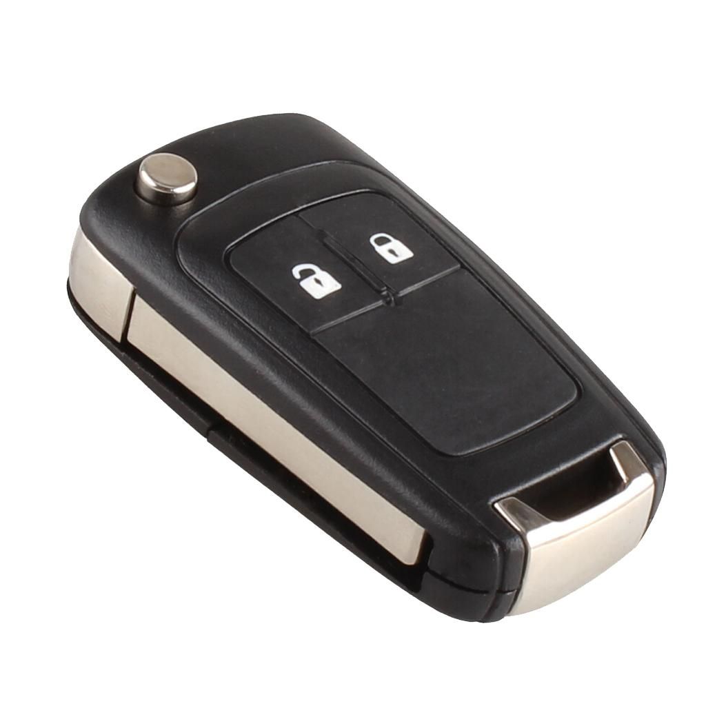 Plastic Universal Car Auto Key Fob Case Shell W/ Blank For OPEL