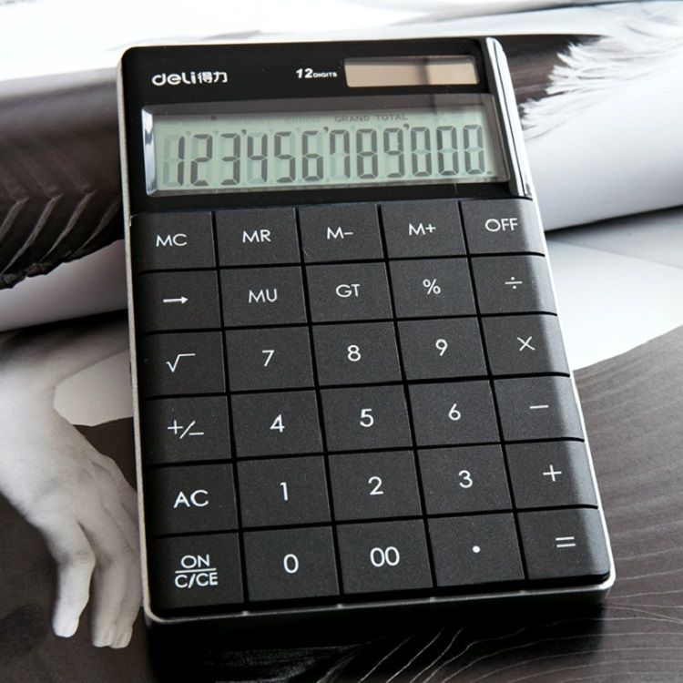 1589 Solar Large Button Calculator