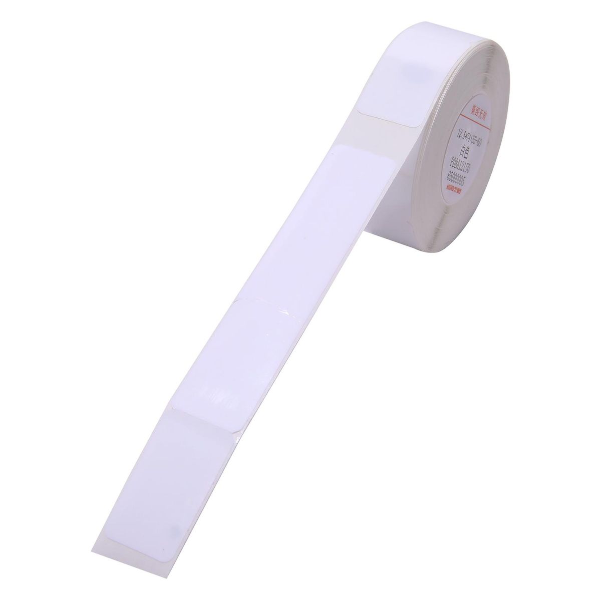 Niimbot Thermal Transfer Cable Label Skicker PET Paper for B18 Label Printer Barcode Price Size Name Blank Labels Waterproof Tear Resistant 14x120mm 55sheets/roll for Price Tag Office Supplies Clothing Stores Cable Wires