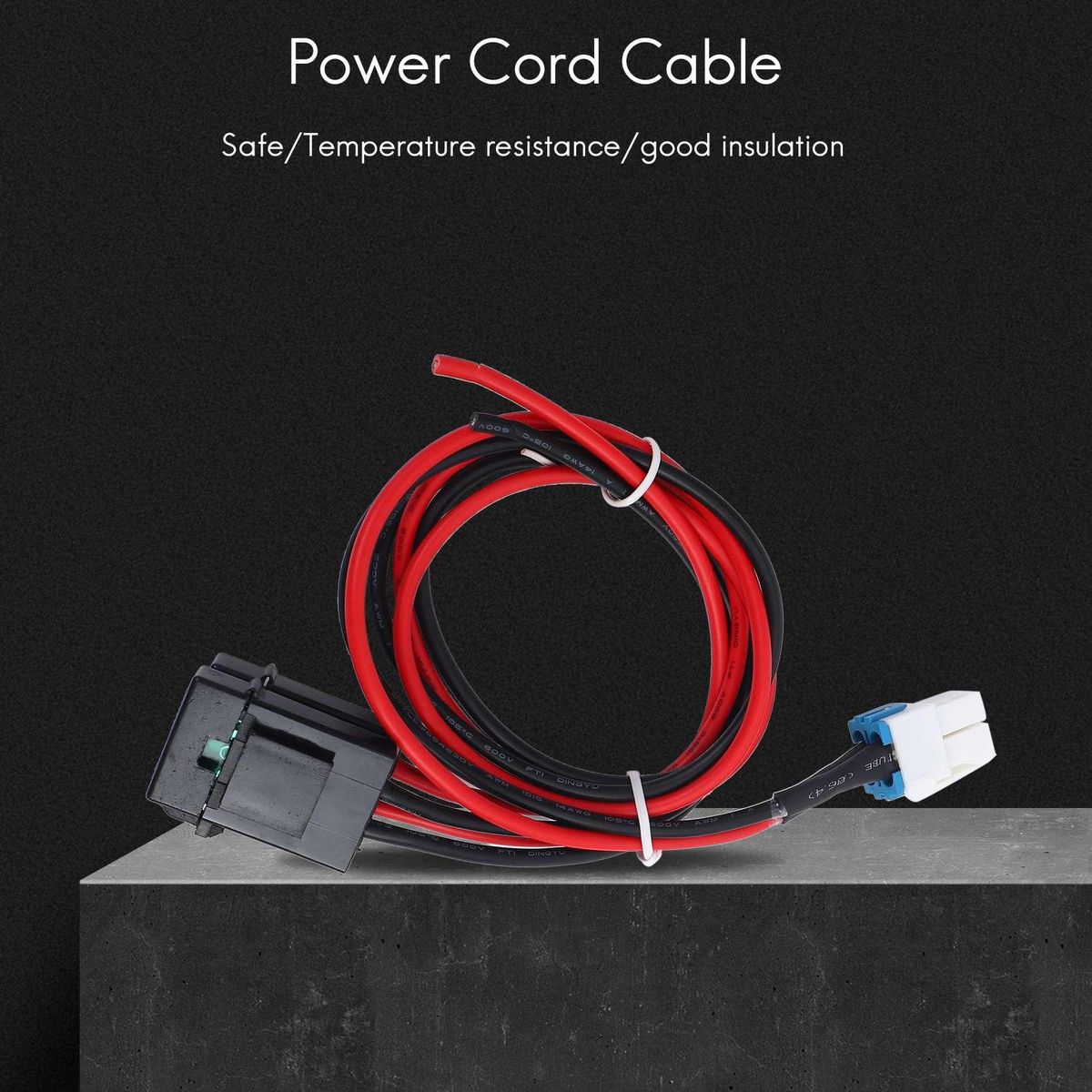 Radio Power Cord Cable for Yaesu FT-450 FT-991 Kenwood