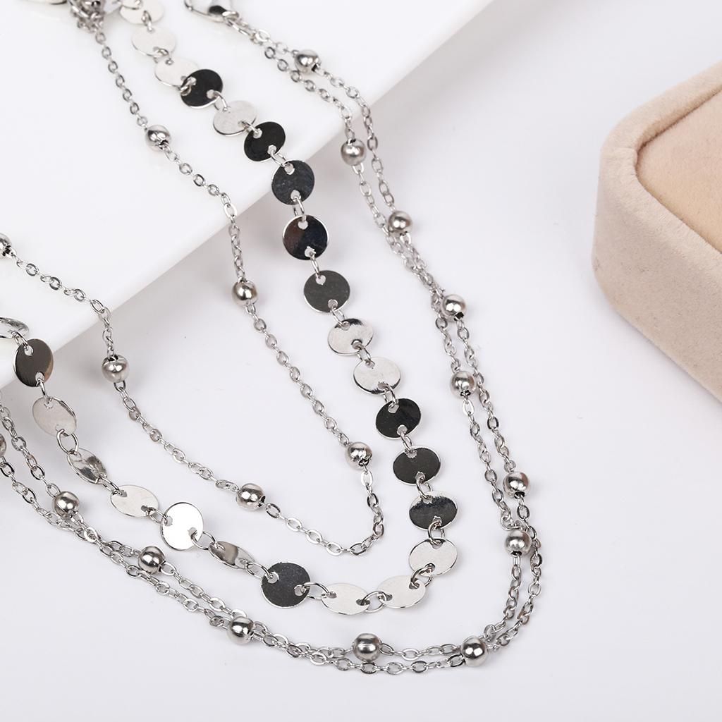 2 Pieces Coin Sequin Anklet Chain Ankle Bracelet Barefoot