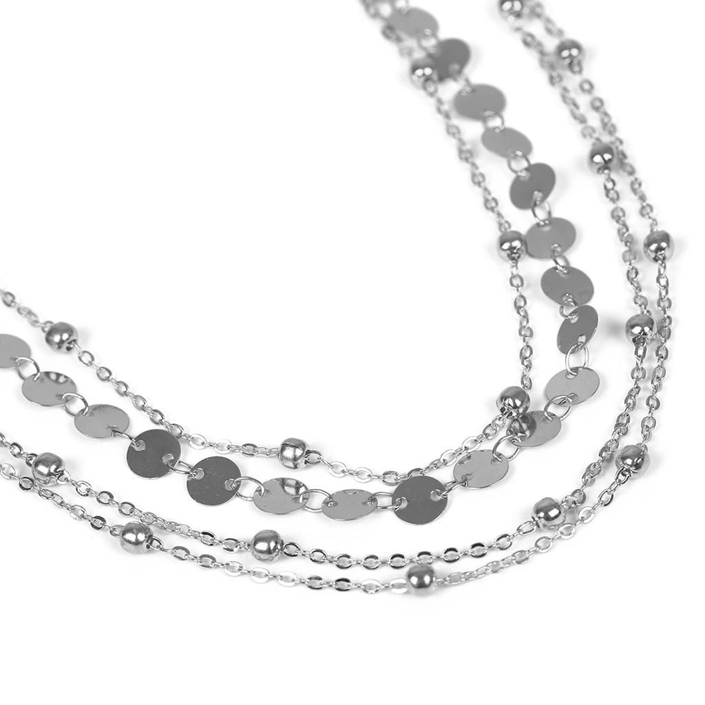 2 Pieces Coin Sequin Anklet Chain Ankle Bracelet Barefoot