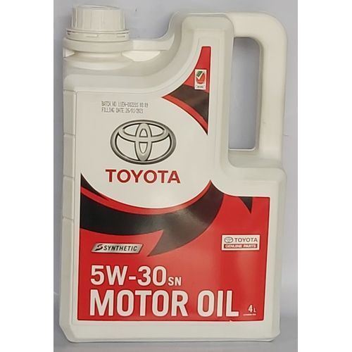 Toyota Genuine Motor Oil 5w-30 Synthetic