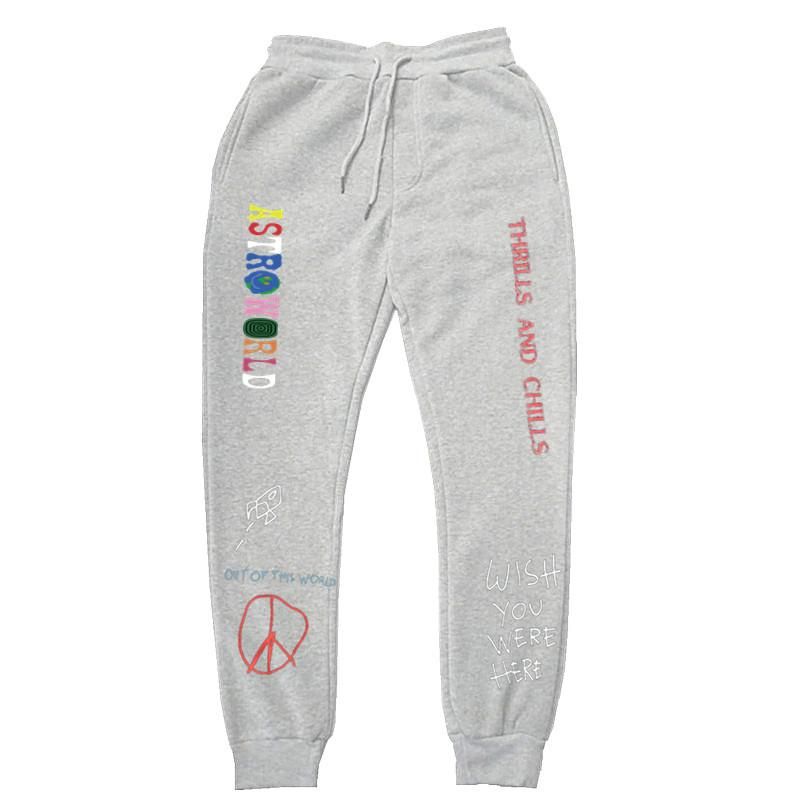 Quality Wool Pants Travis Pants Scott Astrodome Letter Women Pants Trust Men Casual Clothing Hip Hop Men Tracksuit Pants