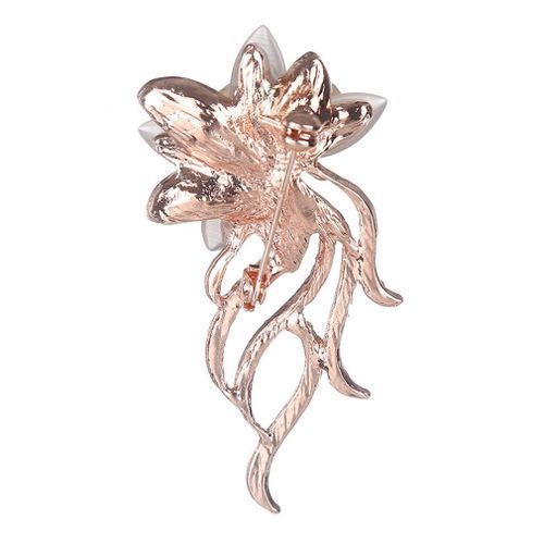 Chrysanthemum Brooch Pin Charming Dress Scarf Pins Pink