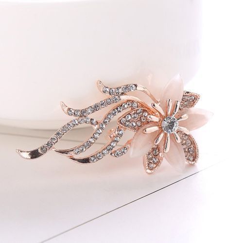 Chrysanthemum Brooch Pin Charming Dress Scarf Pins Pink