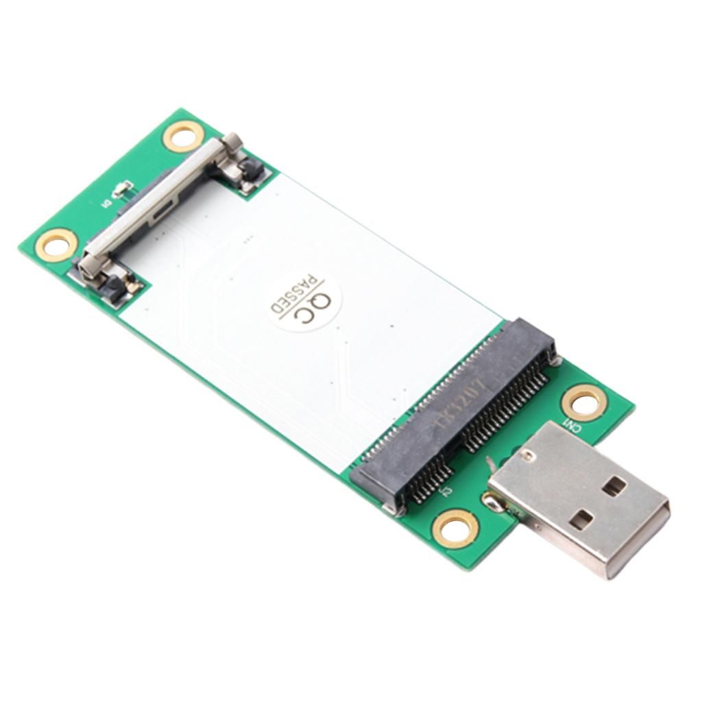 -E WWAN To USB Interface With SIM Card Slot Adapter Card