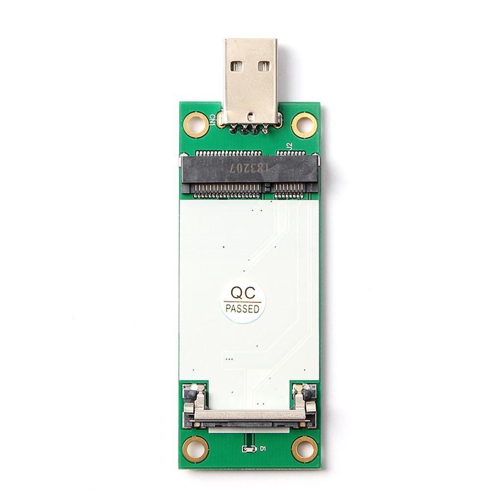 -E WWAN To USB Interface With SIM Card Slot Adapter Card