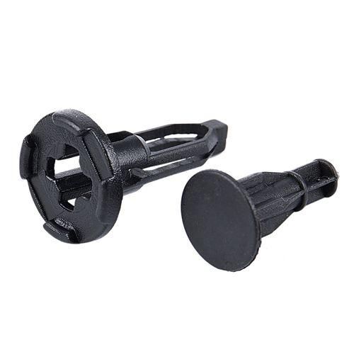 50Pcs Black Bumper Retainer Clips Fasteners For Lexus