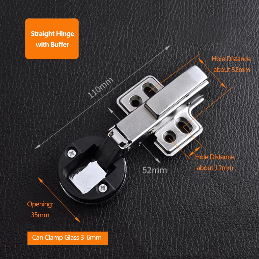 Cabinet 1Pcs Door Door Opening Hinge Glass For 26mm 35mm