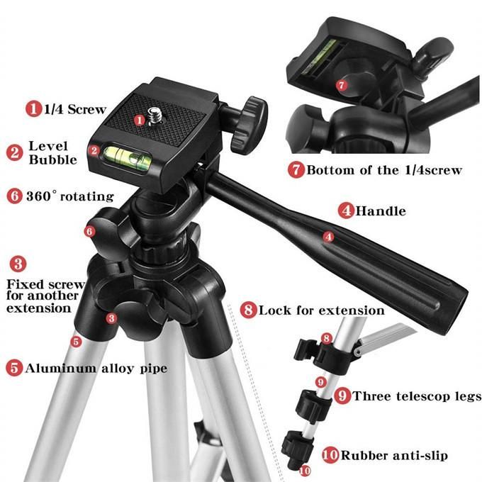 LED Ring Light Selfie with Tripod Ring for Selfie Photography Lighting Youtube