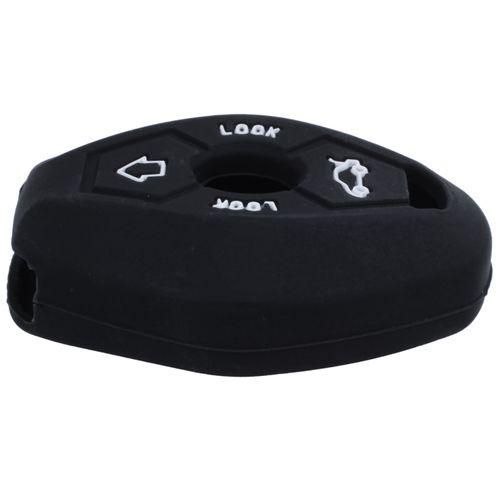 3 Button Remote Key Fob Silicone Case Cover For BMW E46 E39
