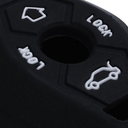 3 Button Remote Key Fob Silicone Case Cover For BMW E46 E39