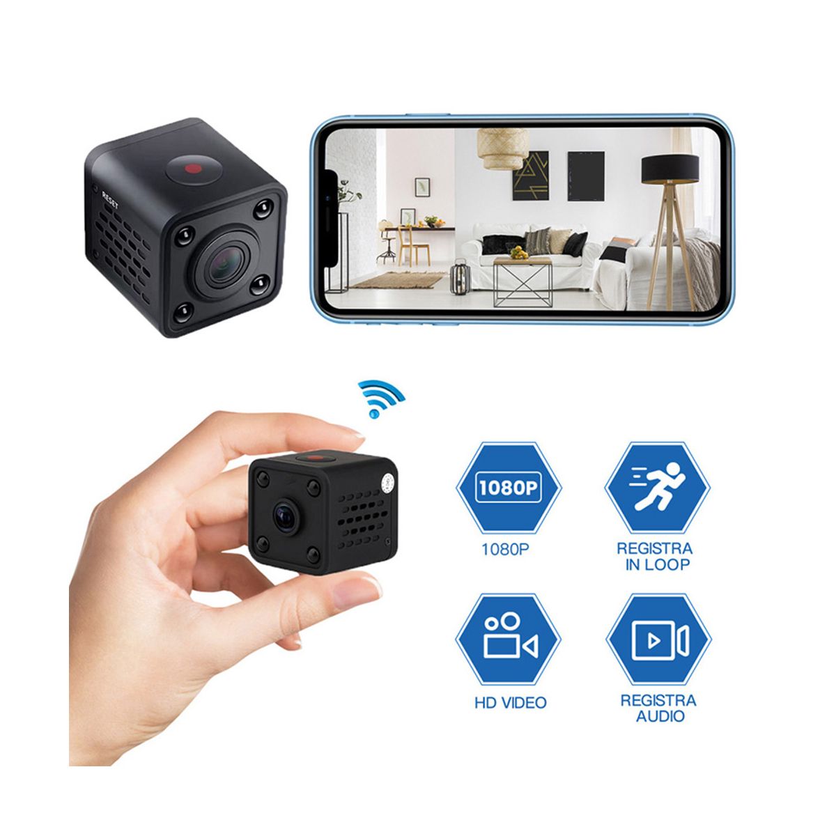 High Resolution Web Video Camera Real-Time Monitoring Video Camera