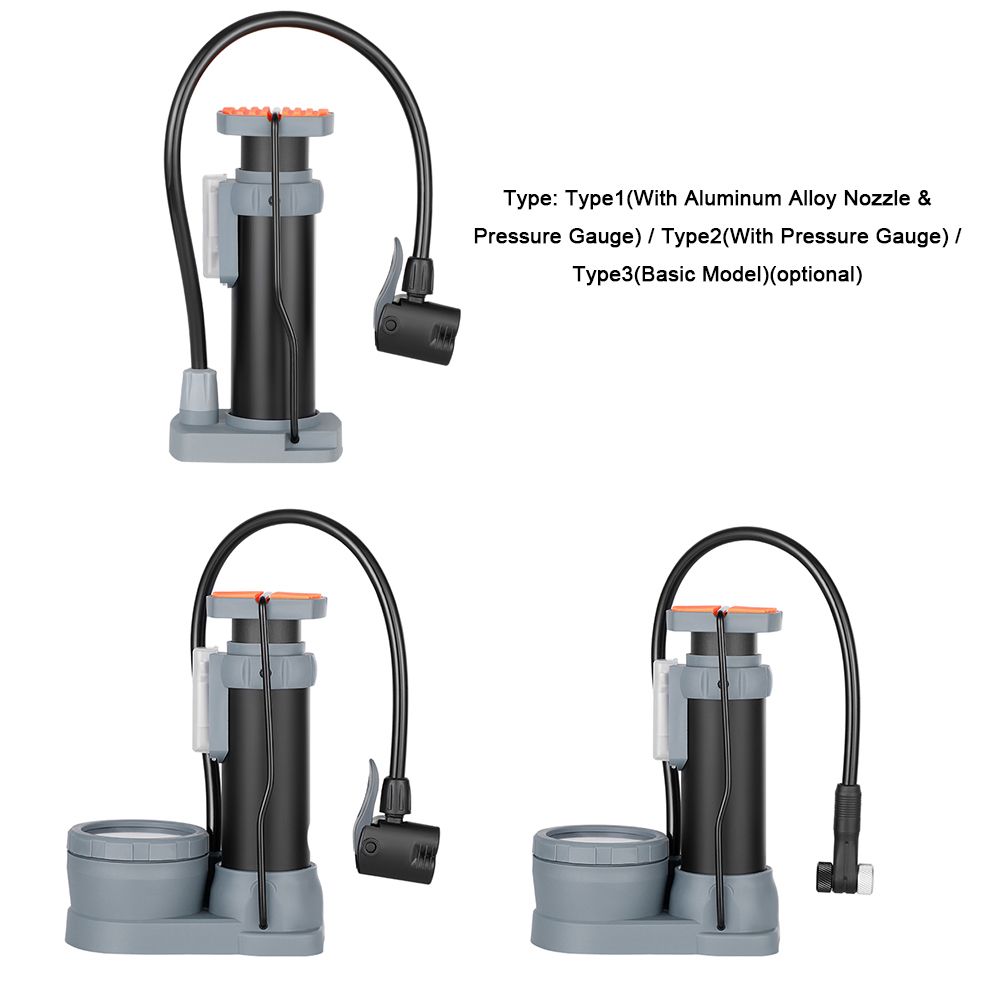 Bike Pump 120PSI High Pressure Air Pump Portable MTB Road