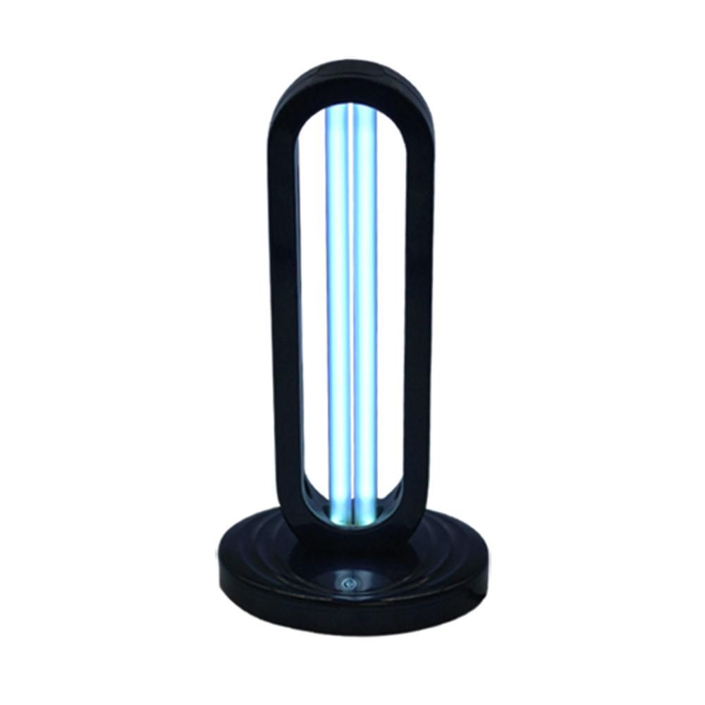 A C 220 V 38 W 254NM UV+ Ozone Timer Light with Remote Control Lamp 3 Levels Adjustable T-ime Setting Timing Function Working Modes Indicator Pilot Lamp Design Mini Portable for Home Livng Room Dining Room Bedroom Office