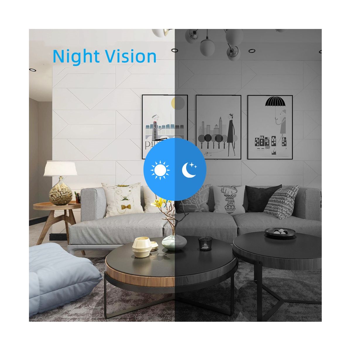 4K Mini WIFI Camera Night Vision Video Recorder Wireless