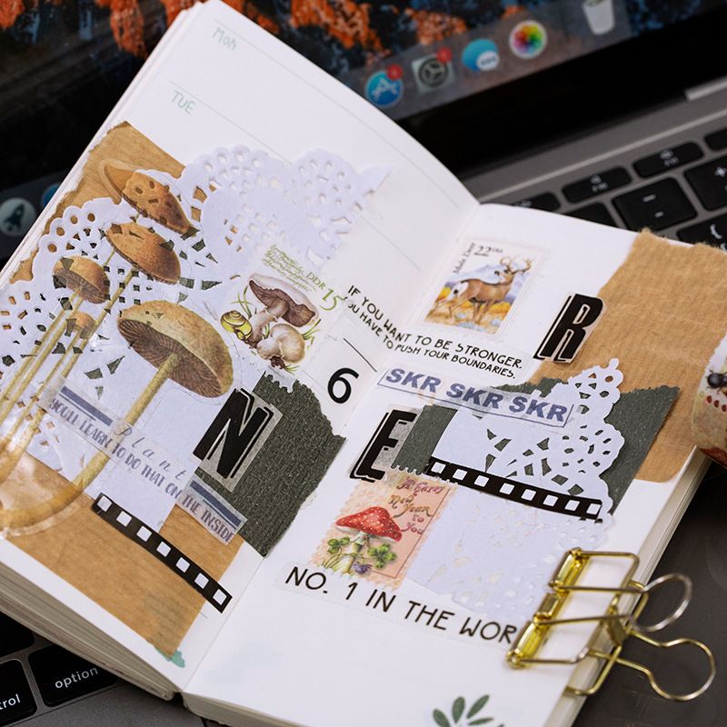 10set 1lot Washi Masking Tapes Literary Plant Decorative