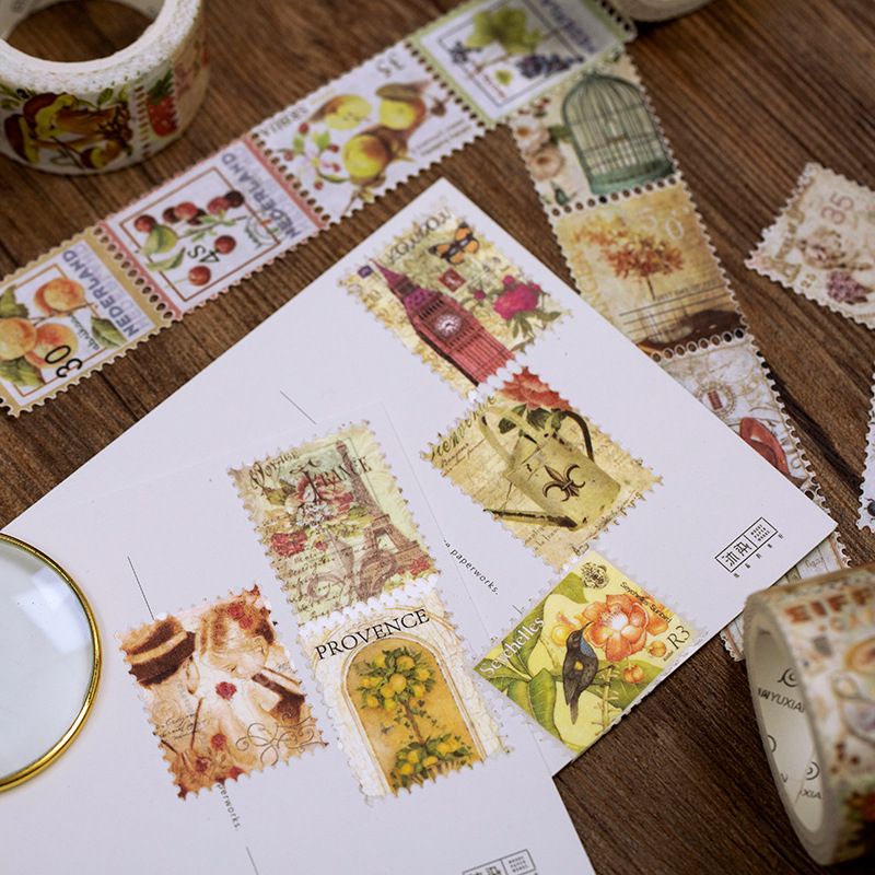 10set 1lot Washi Masking Tapes Literary Plant Decorative