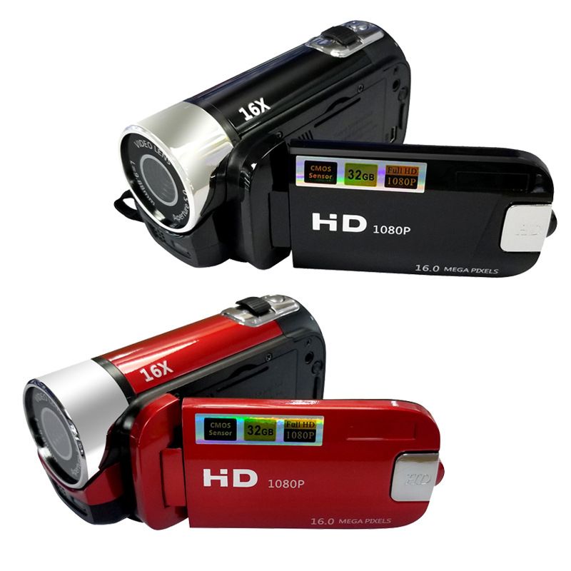 Full HD Digital Video Camcorder  Rotation Portable Camera