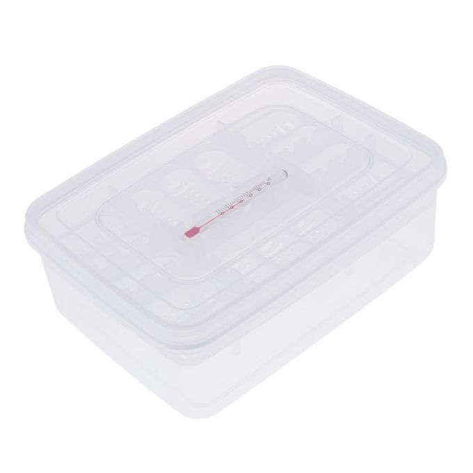 16 Eggs Lizard Egg Incubation Breeding Box Nursery With