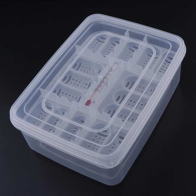 16 Eggs Lizard Egg Incubation Breeding Box Nursery With