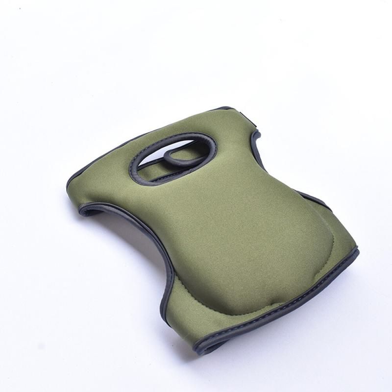 Dark Green Adjustable Straps Gardening Knee Pads Home