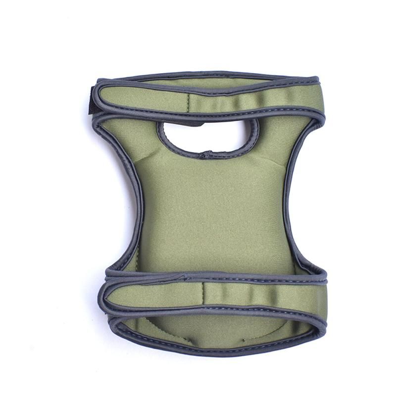 Dark Green Adjustable Straps Gardening Knee Pads Home
