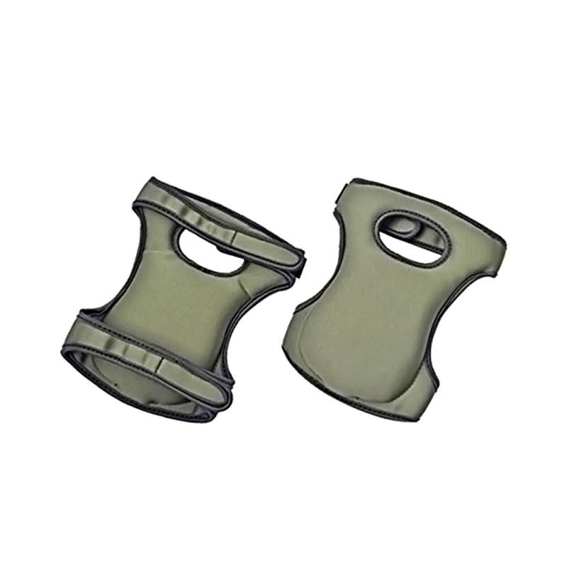 Dark Green Adjustable Straps Gardening Knee Pads Home