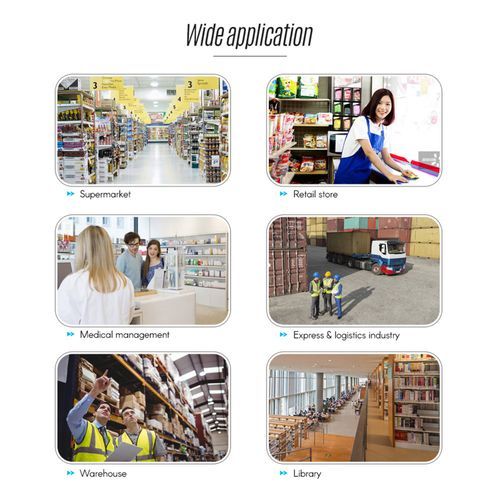 Handheld 3-in-1 Barcode Scanner BT & 2.4G Wireless & Wired