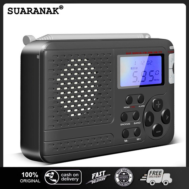 Multifunction Radio Portable LCD Screen With Antenna
