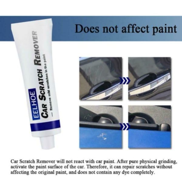 Car Scratch Repair Paint Remover  Paste Touch Up Clear Kit