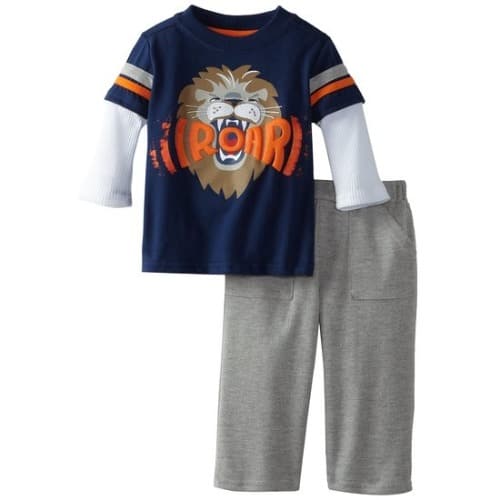 Baby Boys Roar Pullover & Pant - 2 Piece