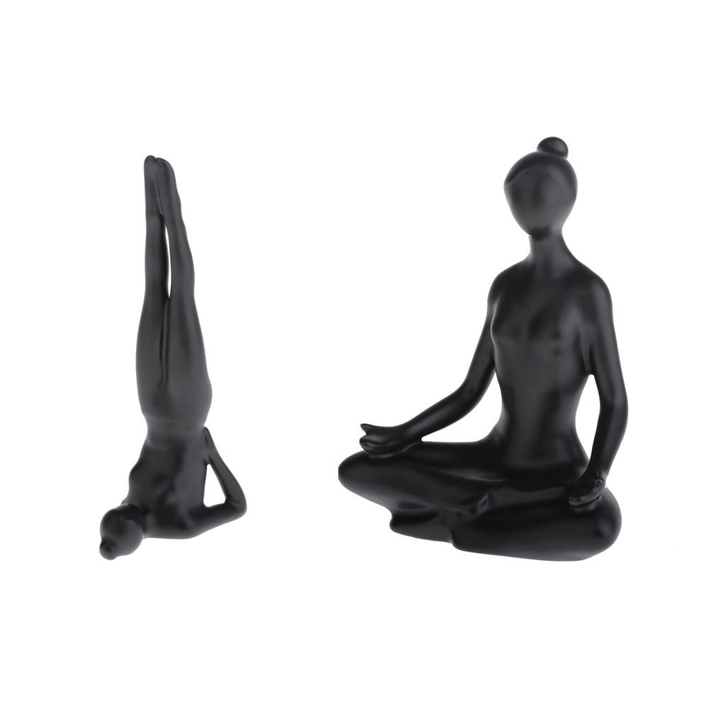 2 Pieces  Statues Ceramics Sculpture For Bedroom
