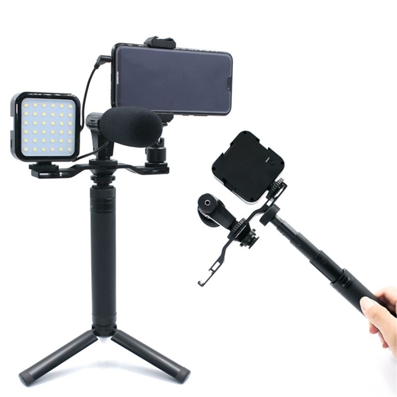 Hot Shoe Mount Adapter Extension Bar Bracket Stand for Camera -Single Mobile Phone Fill Light Hot Shoe Mount