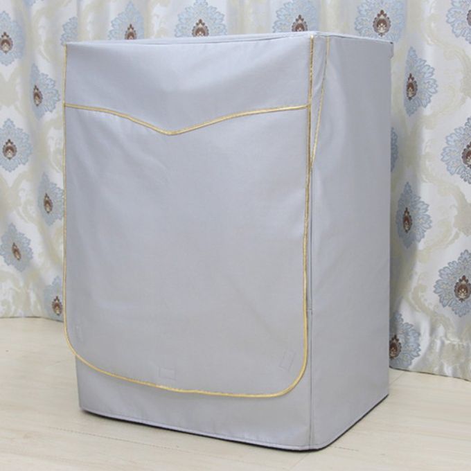 Dust Proof Washing Machine Strap On Dust Guard Cover Gold Strap On - L
