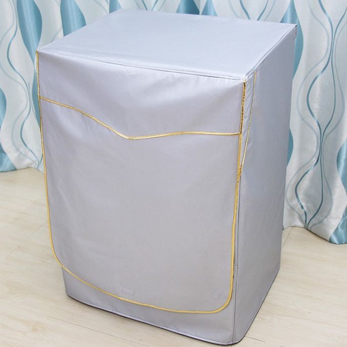Dust Proof Washing Machine Strap On Dust Guard Cover Gold Strap On - L