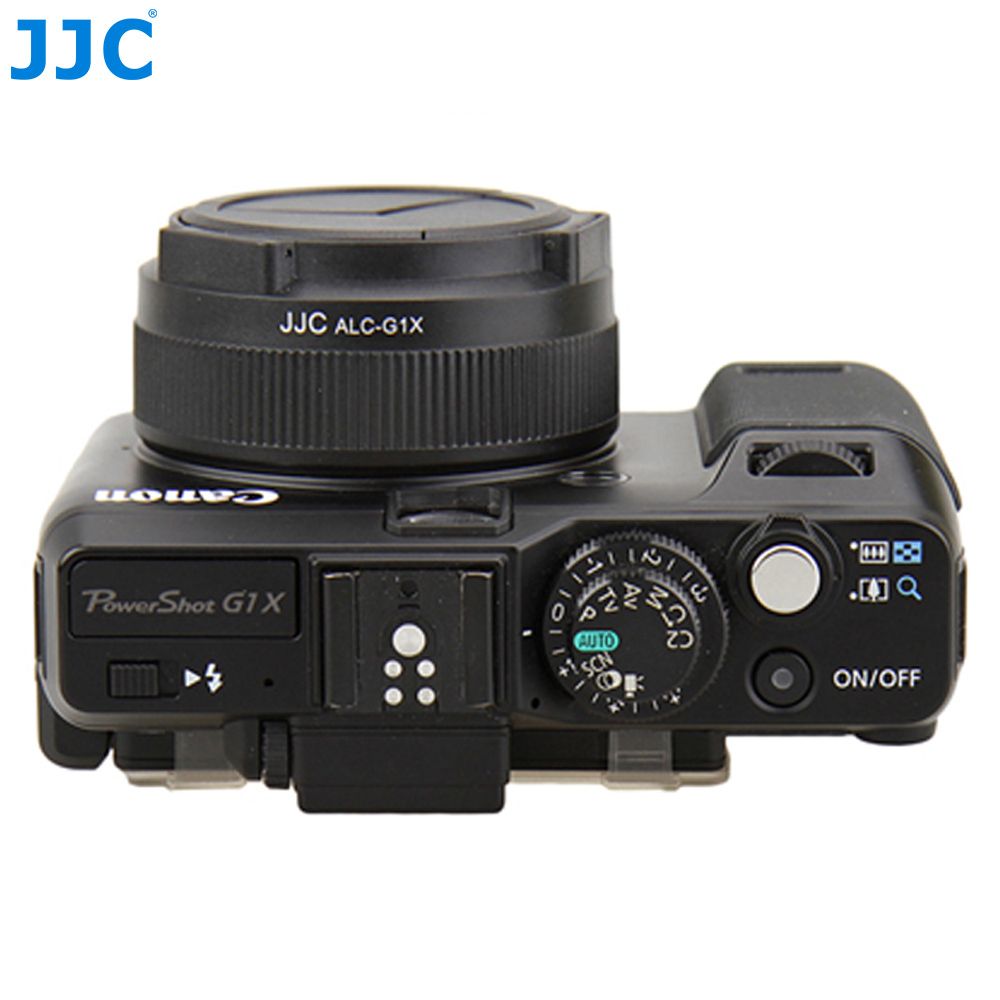 Jjc Camera Auto Lens Cap For Canon Powershot G1x Black Lens