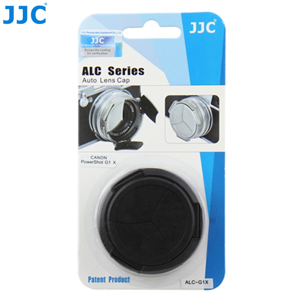Jjc Camera Auto Lens Cap For Canon Powershot G1x Black Lens