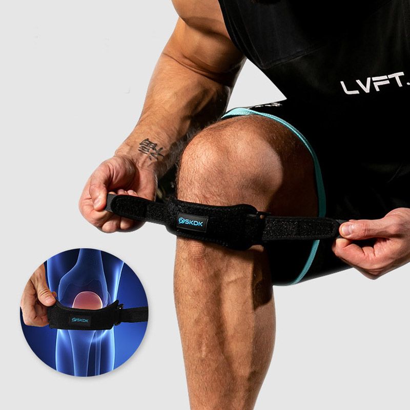 Patella Knee Strap,Knee Brace Sport Support Band（2Pcs）