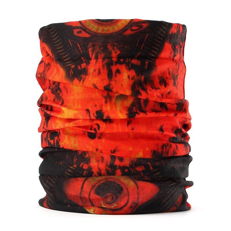New Hot Multi Use Scarf Snood Neck Head Wear Bandanas Tube Snood Cap Warmer 117# Red