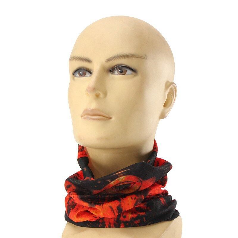 New Hot Multi Use Scarf Snood Neck Head Wear Bandanas Tube Snood Cap Warmer 117# Red
