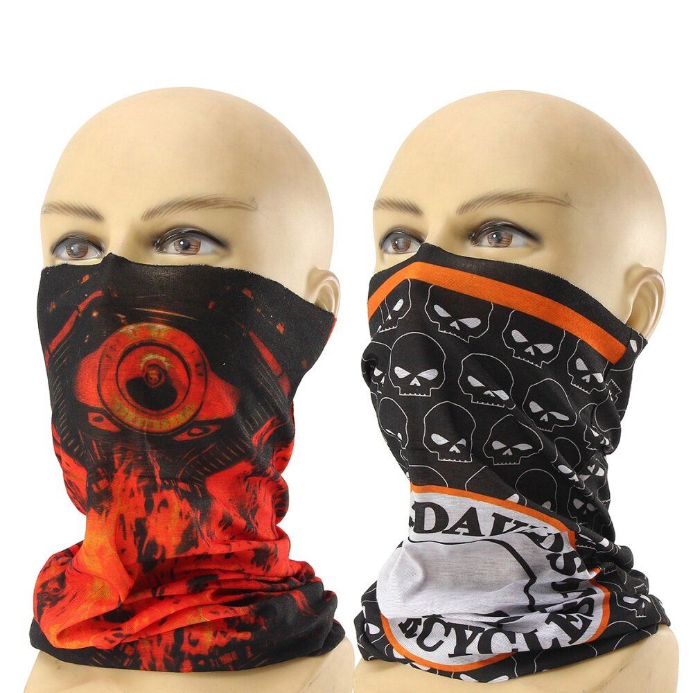 New Hot Multi Use Scarf Snood Neck Head Wear Bandanas Tube Snood Cap Warmer 117# Red