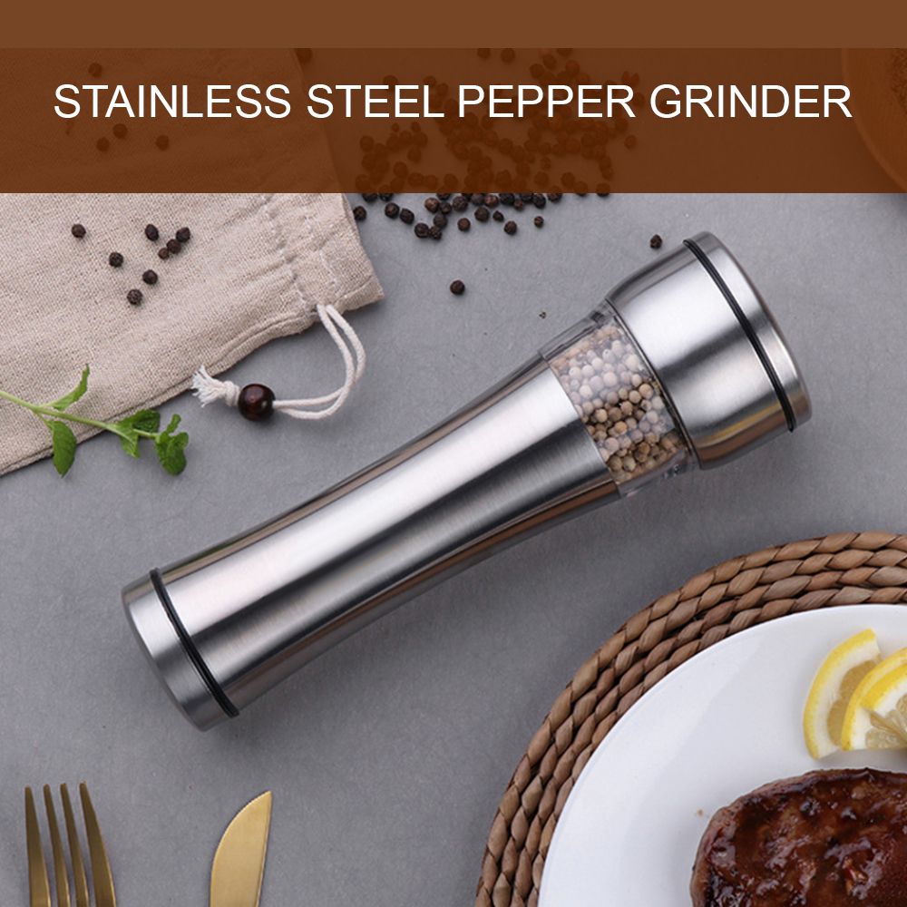 Stainless Steel Pepper Grinder Herb Grinder Spice Grinder