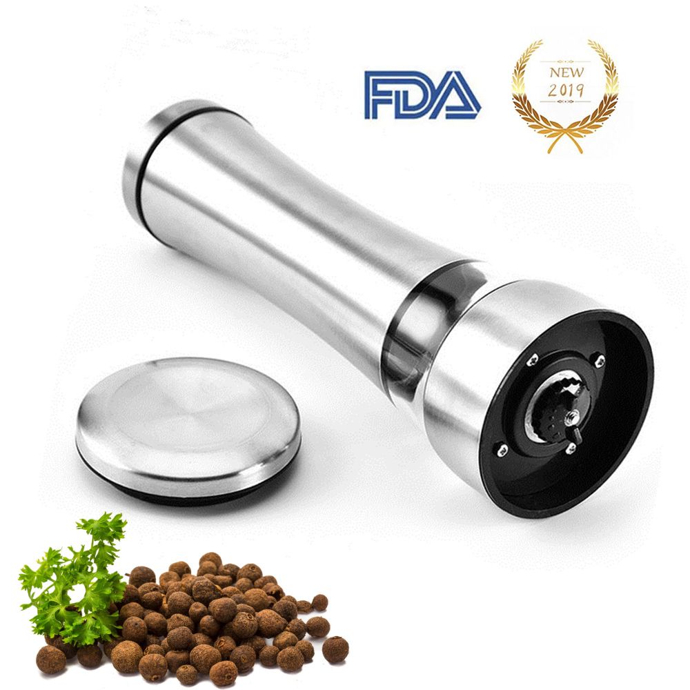 Stainless Steel Pepper Grinder Herb Grinder Spice Grinder