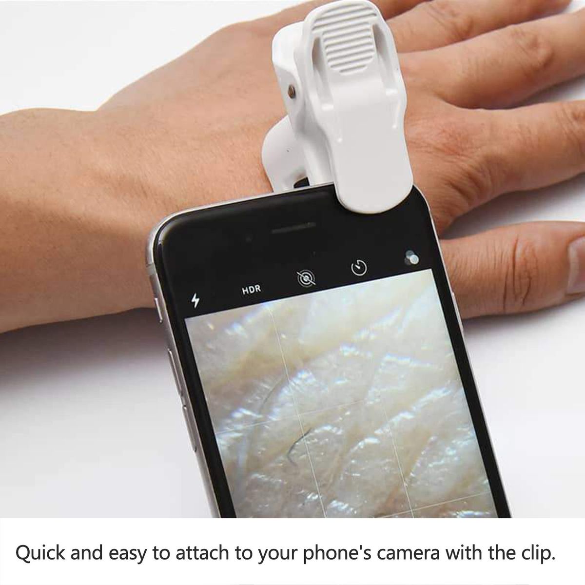 60X Mini Portable Smartphone Microscope