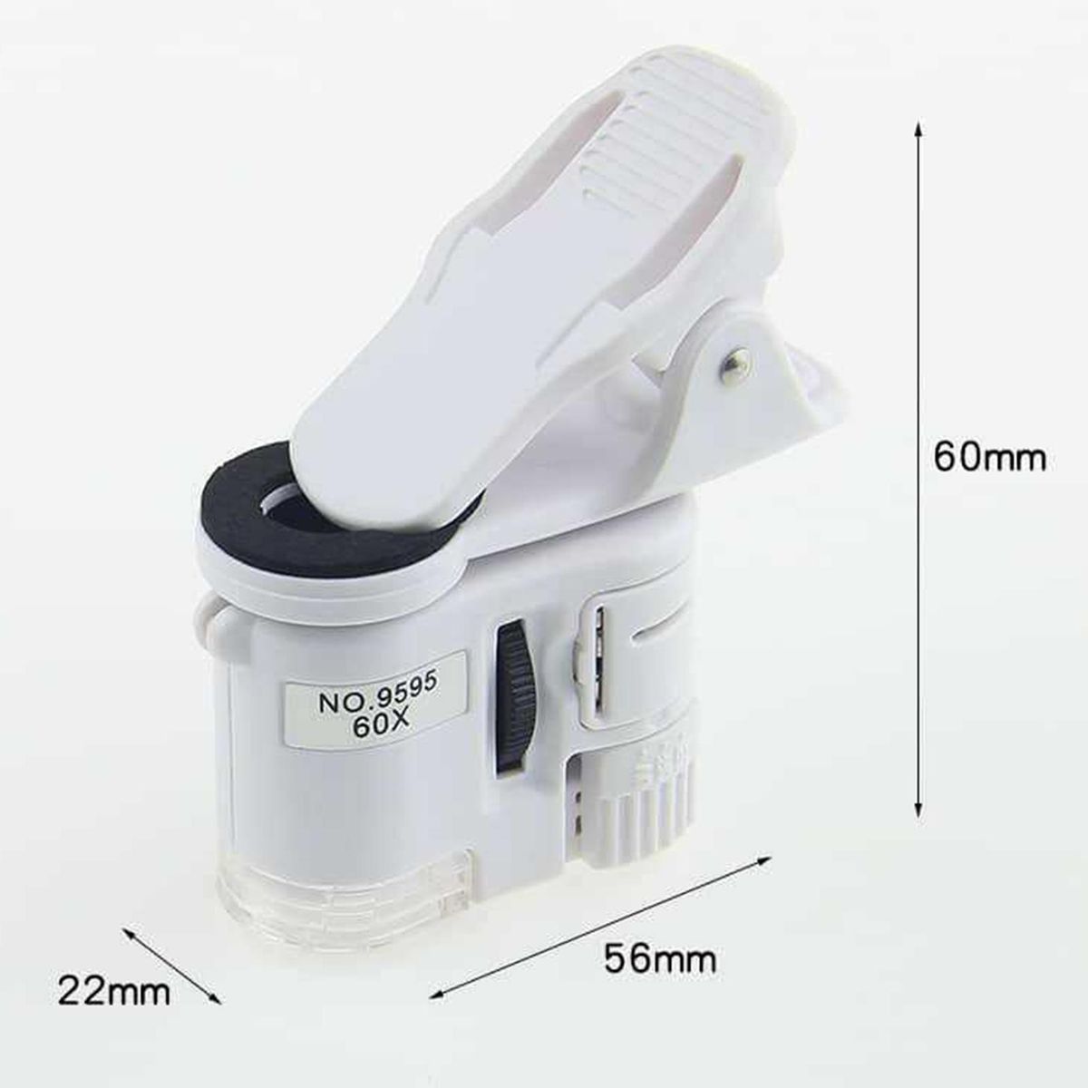 60X Mini Portable Smartphone Microscope